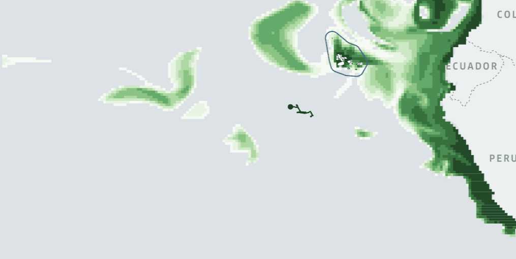 Phytoplankton Chlorophyll — March 2022, Eastern Tropical Pacific