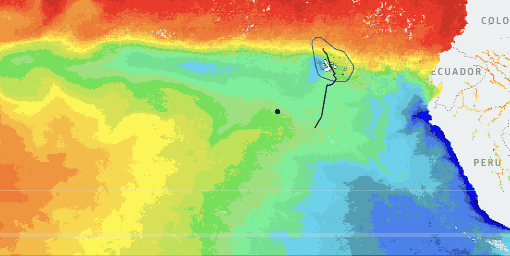Sea Surface Temperature — November 2022, Eastern Tropical Pacific